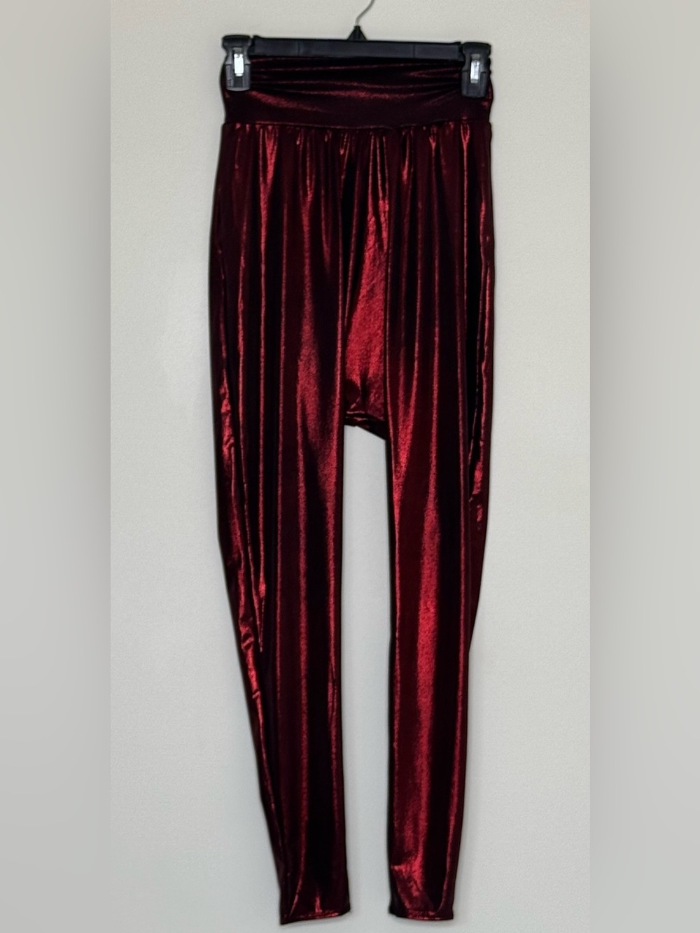 Balera Metallic Red Leggings
